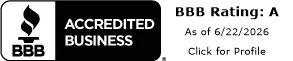 BBB Accredited Business — A Rating